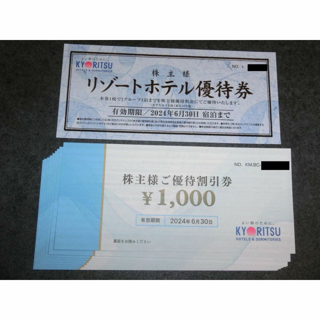 共立メンテナンス 株主優待券 共立メンテナンス 株主優待券