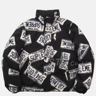 シュプリーム(Supreme)のSupreme License Plate Puffy Jacket(ダウンジャケット)