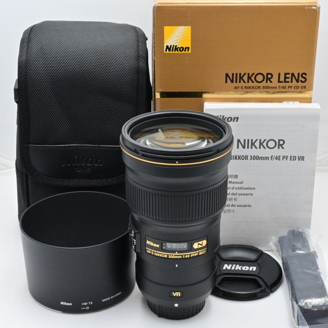 Nikon  AF-S NIKKOR 300mm f/4E PF ED VRレンズ(単焦点)