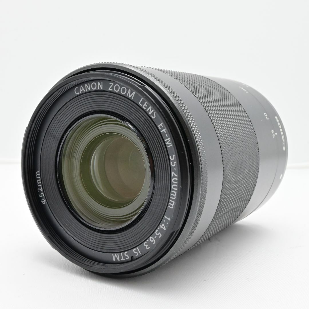 カメラCanon キヤノン  EF-M55-200mm F4.5-6.3 IS STM ミラーレス