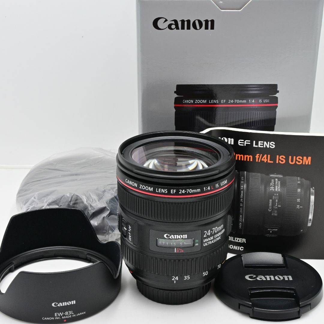 Canon キヤノンEF24-105mm F4L IS USMカメラ