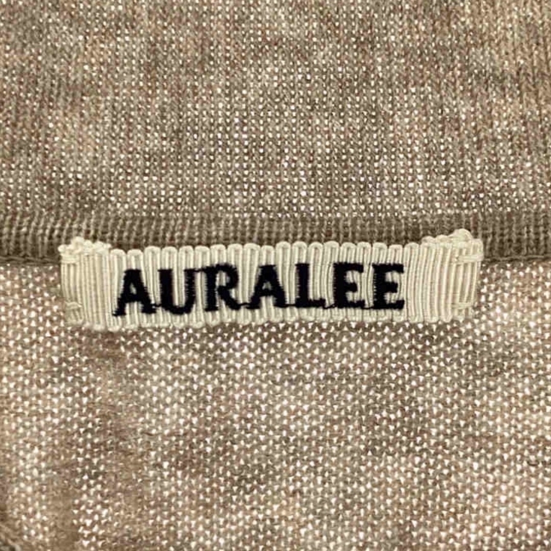 AURALEE - AURALEE オーラリー カシミヤシルク スキッパー AURALEE - AURALEE オーラリー カシミヤシルク スキッパー