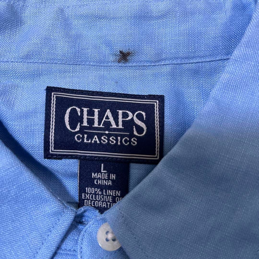 CHAPS CLASSICS L ブラウス　チャップスクラシック　長袖　トップス メンズのトップス(シャツ)の商品写真