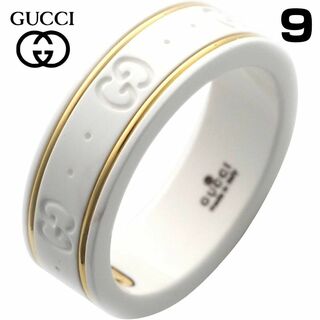 グッチ(Gucci)のGUCCI リング ジルコニア ホワイト GU-325964-J85V5 9号(リング(指輪))