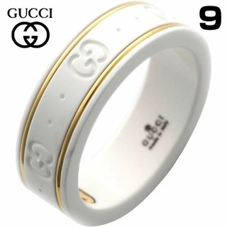 グッチ(Gucci)のGUCCI リング ジルコニア ホワイト GU-325964-J85V5 9号(リング(指輪))