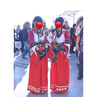 モンハン ミノト ヒノエ コスプレ フルセット(衣装一式)