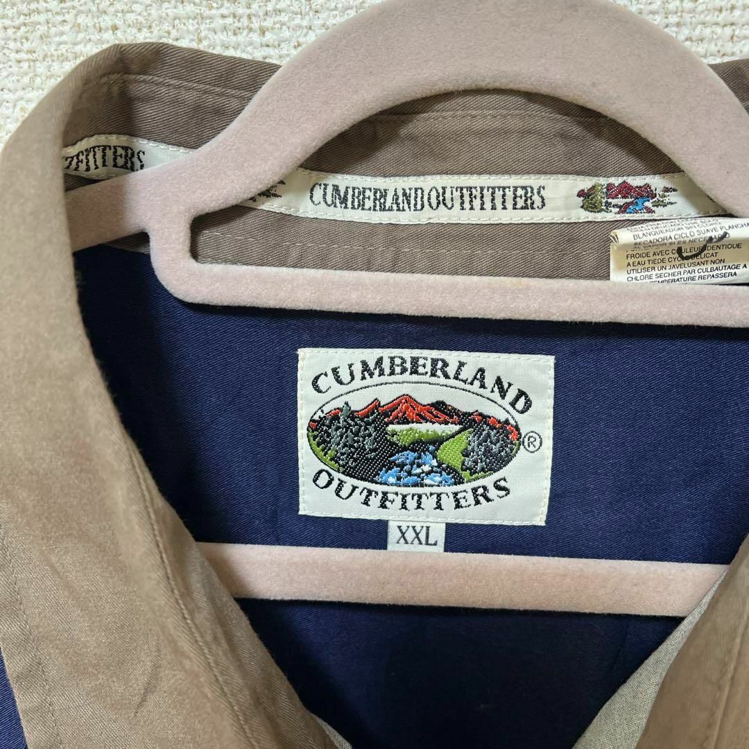 CUMBERLAND OUTFITTERS XXL ビンテージ　古着　長袖シャツ メンズのトップス(シャツ)の商品写真