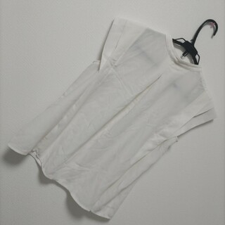 ヴィス(ViS)のVIS　ブラウス　トップス　レディース　アイボリー　ホワイト　フリーサイズ　夏服(シャツ/ブラウス(半袖/袖なし))