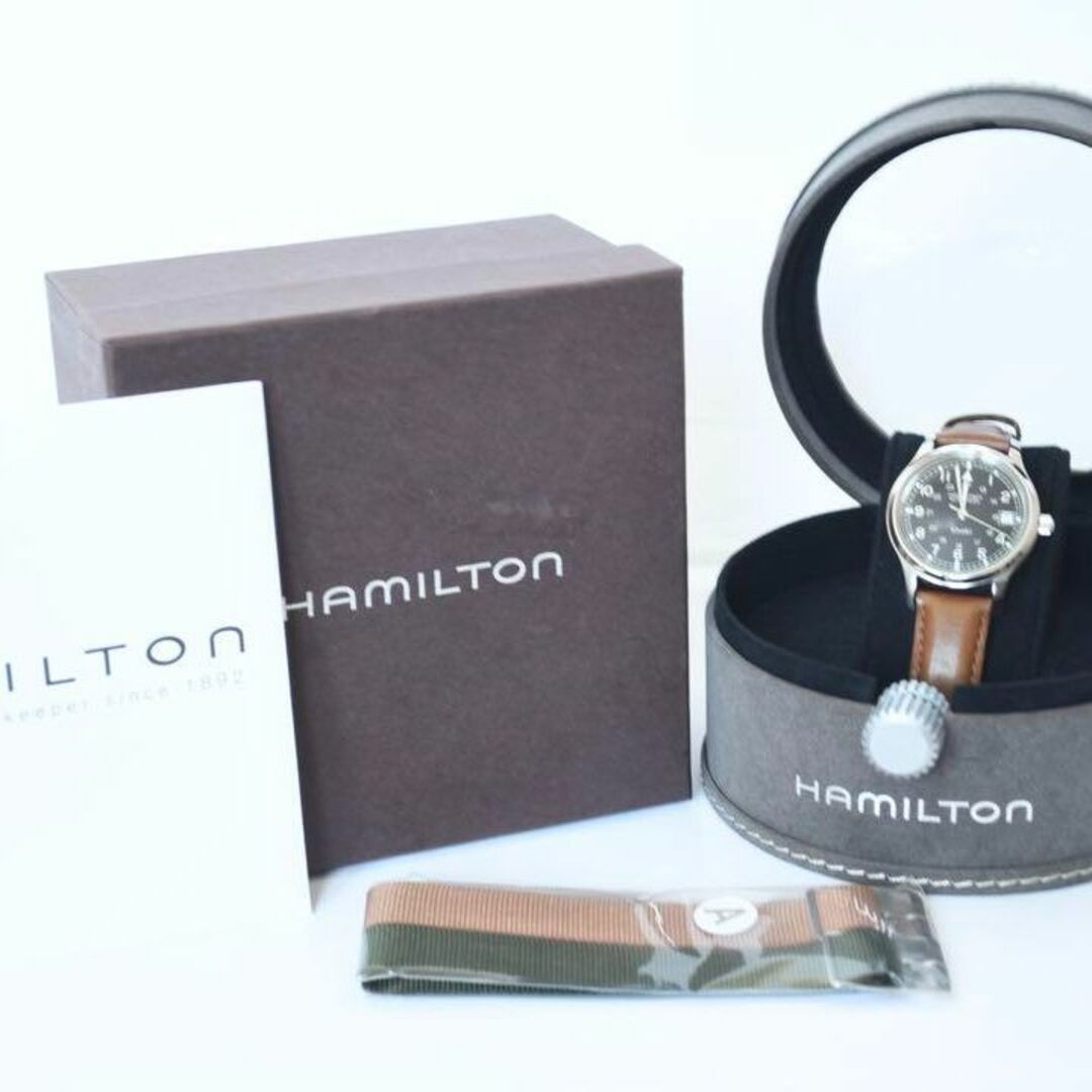 Hamilton(ハミルトン)の✨希少✨ハミルトン 腕時計 9721B 純正ベルト 裏蓋スケルトン 自動巻き メンズの時計(腕時計(アナログ))の商品写真