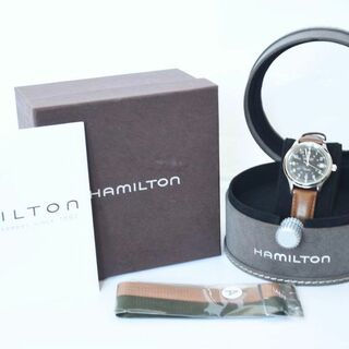 ハミルトン(Hamilton)の✨希少✨ハミルトン 腕時計 9721B 純正ベルト 裏蓋スケルトン 自動巻き(腕時計(アナログ))