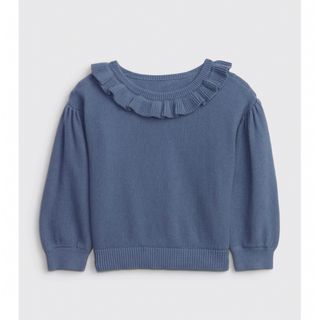 ギャップキッズ(GAP Kids)の【美品】大人気☆GAP 3YRS女の子☆ラッフルフリル セーター ☆(ニット)