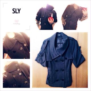 スライ(SLY)のSLY♡ケープ風アウター(トレンチコート)