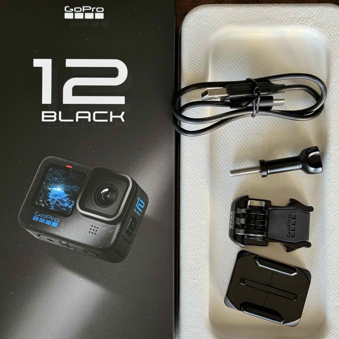 GoPro(ゴープロ)の2023年モデル GoPro Hero 12 Black ゴープロ  スマホ/家電/カメラのカメラ(ビデオカメラ)の商品写真