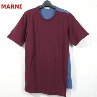 マルニ(Marni)の【良品】マルニ　青・紫レイヤードＴシャツ　MARNI(Tシャツ/カットソー(半袖/袖なし))