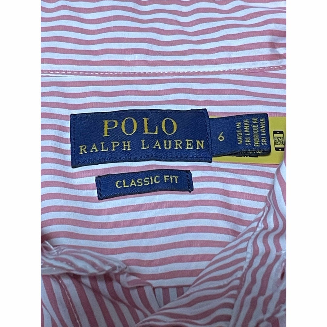 POLO RALPH LAUREN(ポロラルフローレン)のPOLO RALPH LAUREN ストライプコットンシャツ レディースのトップス(シャツ/ブラウス(長袖/七分))の商品写真