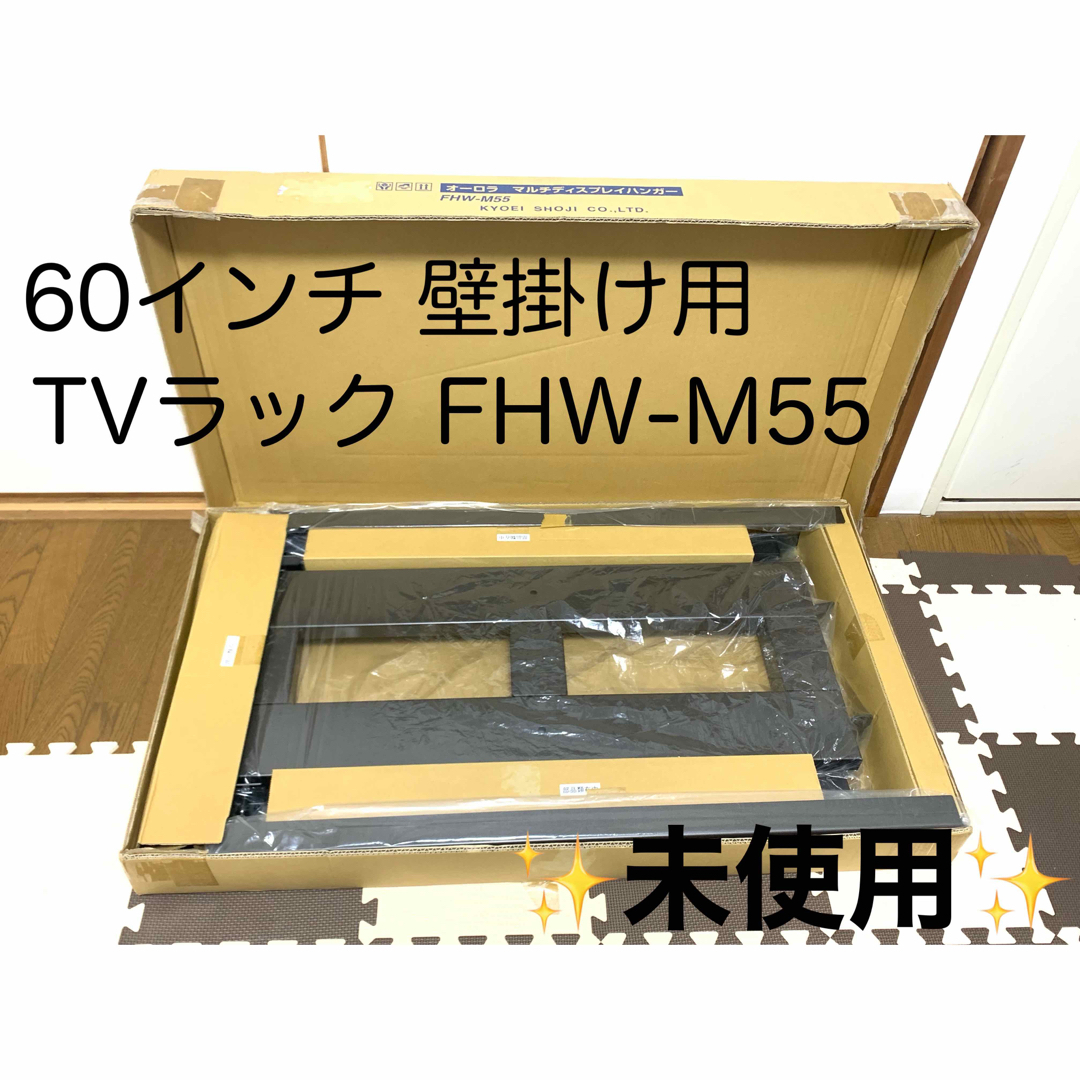 オーロラ マルチディスプレイハンガー FHW-M55 60インチ 壁掛け用ラックFHWM55