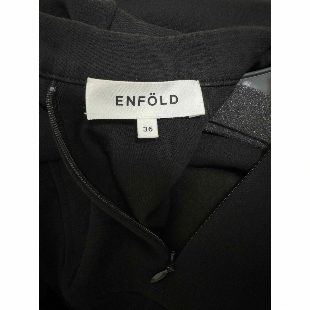 ENFOLD(エンフォルド)の最終値下げ　ENFOLD  High Neck Dress  ワンピース レディースのワンピース(ロングワンピース/マキシワンピース)の商品写真