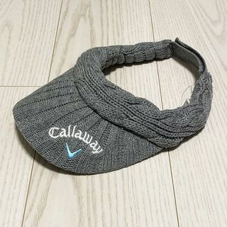 キャロウェイ(Callaway)のCallaway ニット サンバイザー ☆美品(その他)