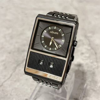 NIXON ロトログ ブラウンレザー 美品！腕時計(アナログ) - 腕時計