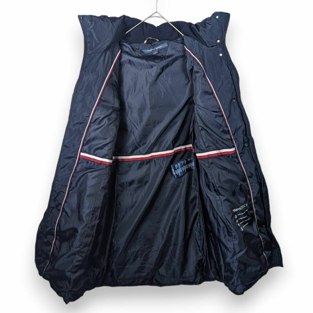 TOMMY HILFIGER(トミーヒルフィガー)の【美品】トミーヒルフィガー TOMMY エコファー 中綿 コート ジャケット レディースのジャケット/アウター(ダウンコート)の商品写真