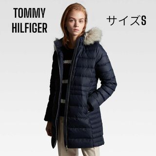 TOMMY HILFIGER - 【美品】トミーヒルフィガー TOMMY エコファー 中綿 コート ジャケット