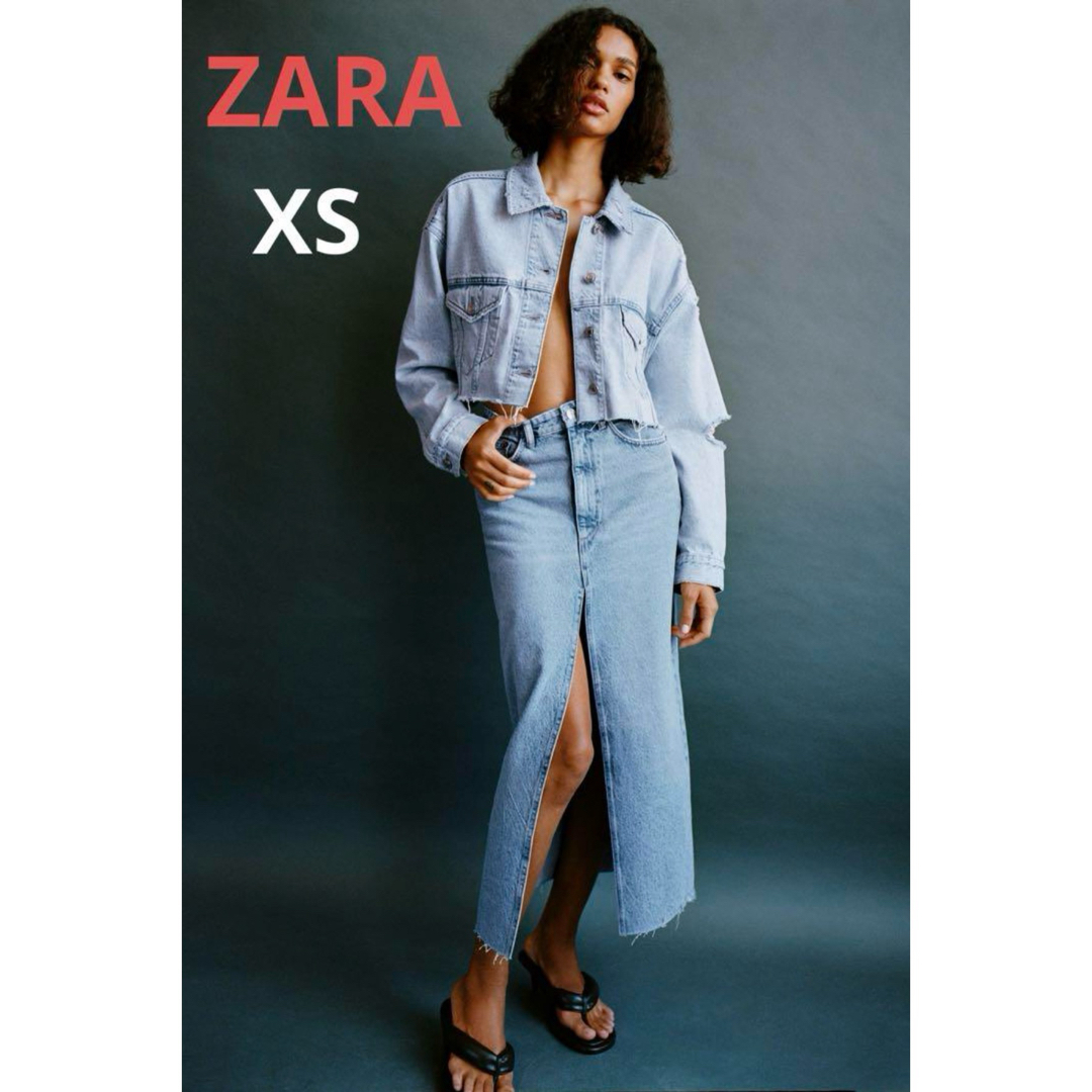 ZARA デニムスカート　XSサイズ