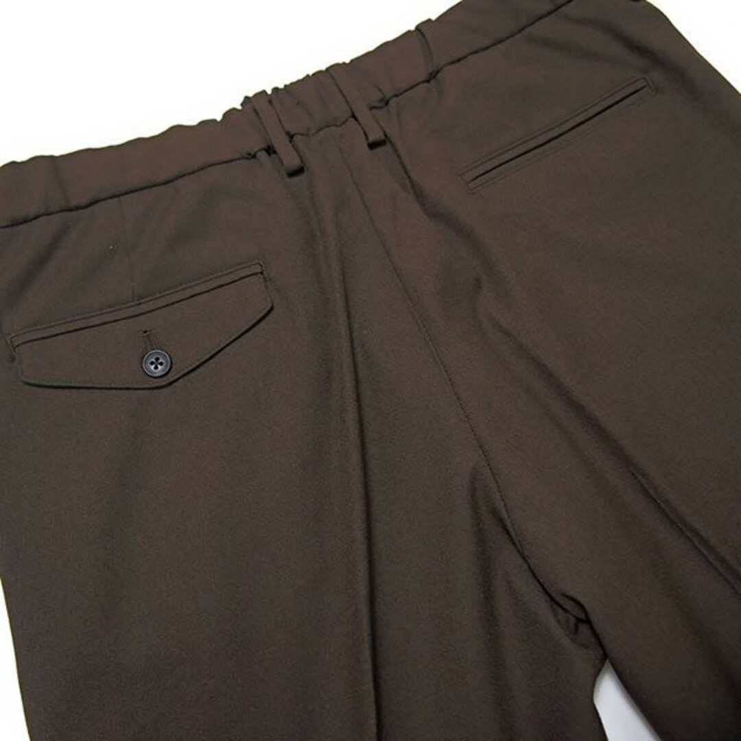 TAKA-Q(タカキュー)の新品 タカキュー ウールライク ストレッチ イージー パンツ XL 茶 メンズのパンツ(スラックス)の商品写真