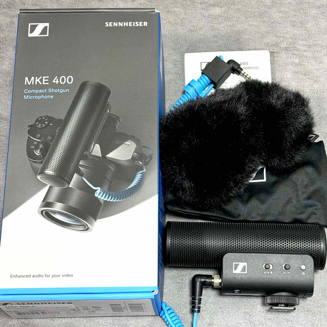 SENNHEISER(ゼンハイザー)のSENNHEISER（ゼンハイザー） MKE 400-II (国内正規品)  楽器のレコーディング/PA機器(マイク)の商品写真