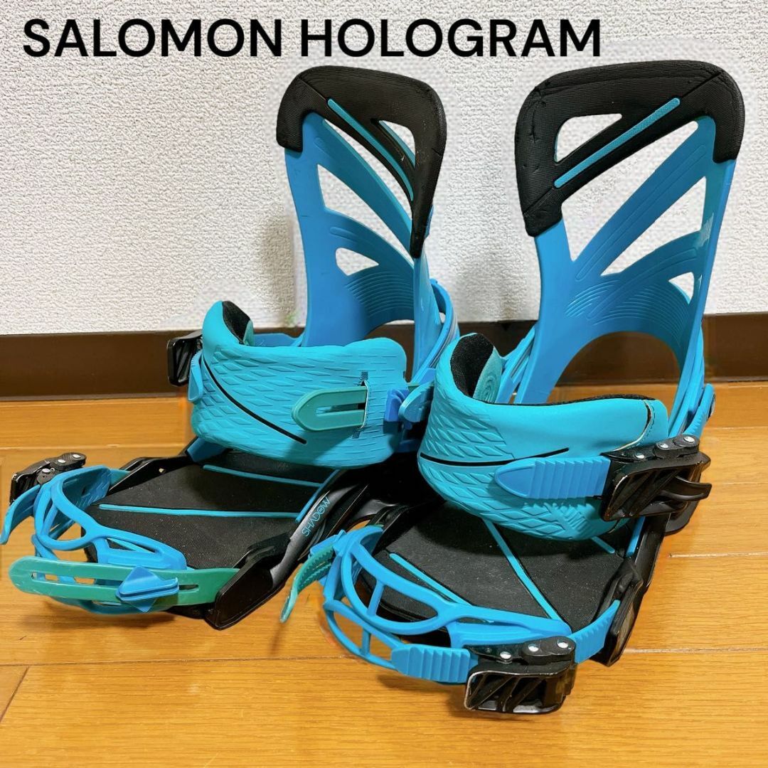 SALOMON HOLOGRAM Mサイズ サロモン ホログラム スポーツ/アウトドアのスノーボード(バインディング)の商品写真