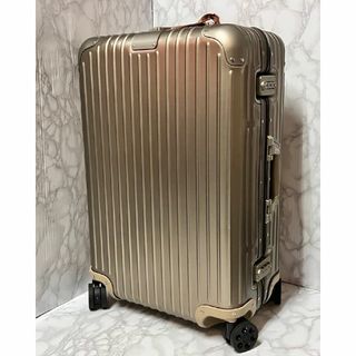 廃盤 限定品 リモワ 2輪 トパーズ ゴールド キャリーケーススーツ 廃盤 限定品 リモワ 2輪 トパーズ ゴールド キャリーケーススーツ