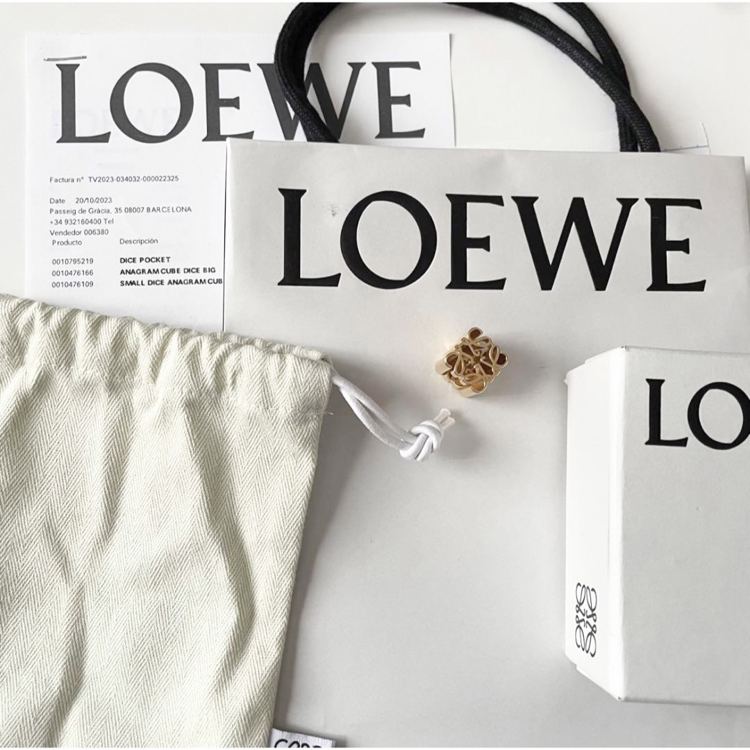 LOEWE(ロエベ)の【新品】ロエベ ANAGRAM CUBE DICE BIG レディースのアクセサリー(チャーム)の商品写真