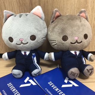 セブンティーン　ANIMAL COORDY ミニぬいぐるみ　2個セット　【新品】(キャラクターグッズ)