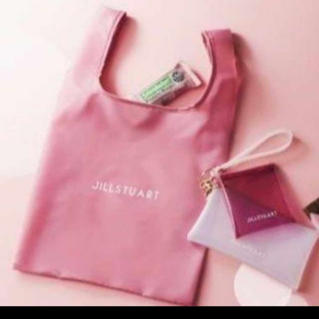 JILLSTUART(ジルスチュアート)のJILL STUART☆豪華すぎる☆ポーチ&エコバッグSET☆ゼクシィ☆未使用 レディースのバッグ(エコバッグ)の商品写真