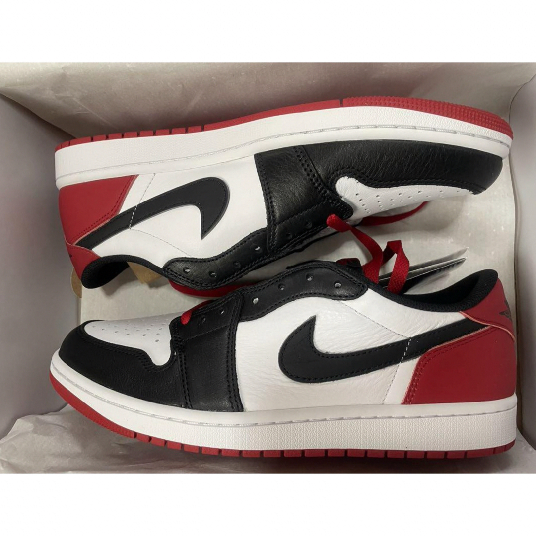 Jordan Brand（NIKE）(ジョーダン)のNike Air Jordan 1 Retro Low OG Black Toe メンズの靴/シューズ(スニーカー)の商品写真