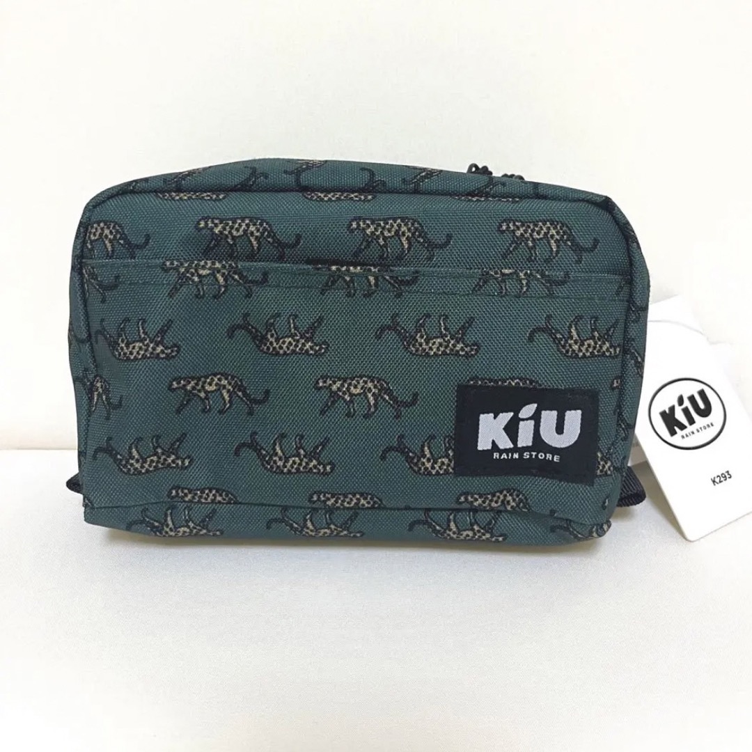 KiU(キウ)のkiu  ポーチ　K293 ヒョレオパード　ウーターリペレントポーチ レディースのファッション小物(ポーチ)の商品写真