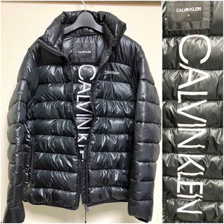 カルバンクライン(Calvin Klein)のカルバンクラインダウンジャケットメンズ Calvin Klein★Mサイズグレー(ダウンジャケット)