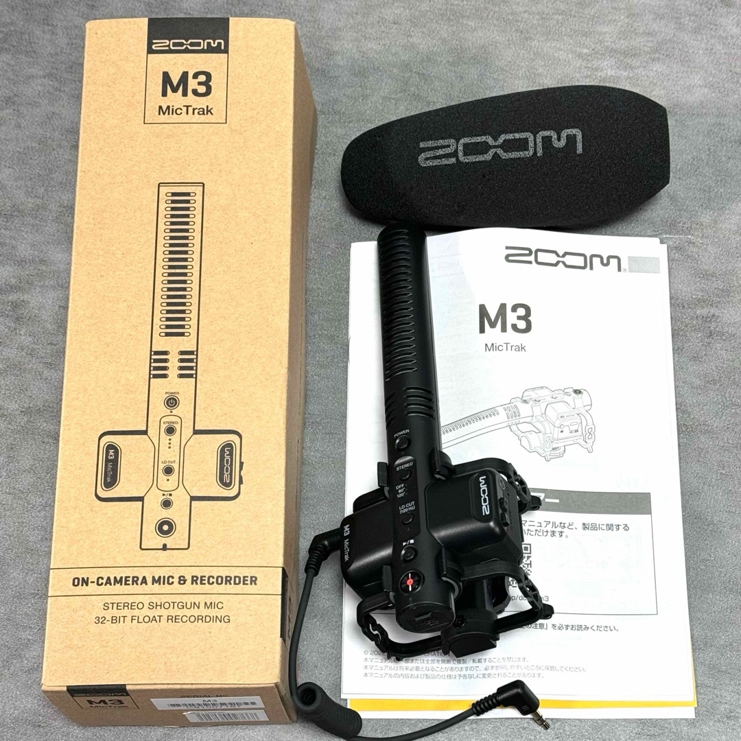 ZOOMZOOM(ズーム) M3 ショットガンマイク