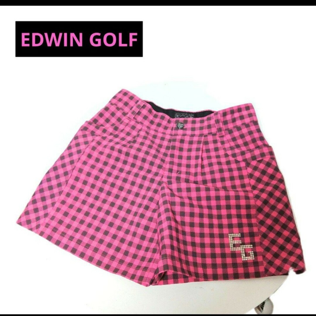 EDWIN(エドウィン)の✨EDWIN GOLF★レディース★キュロット★パンツ★sizeS レディースのパンツ(キュロット)の商品写真