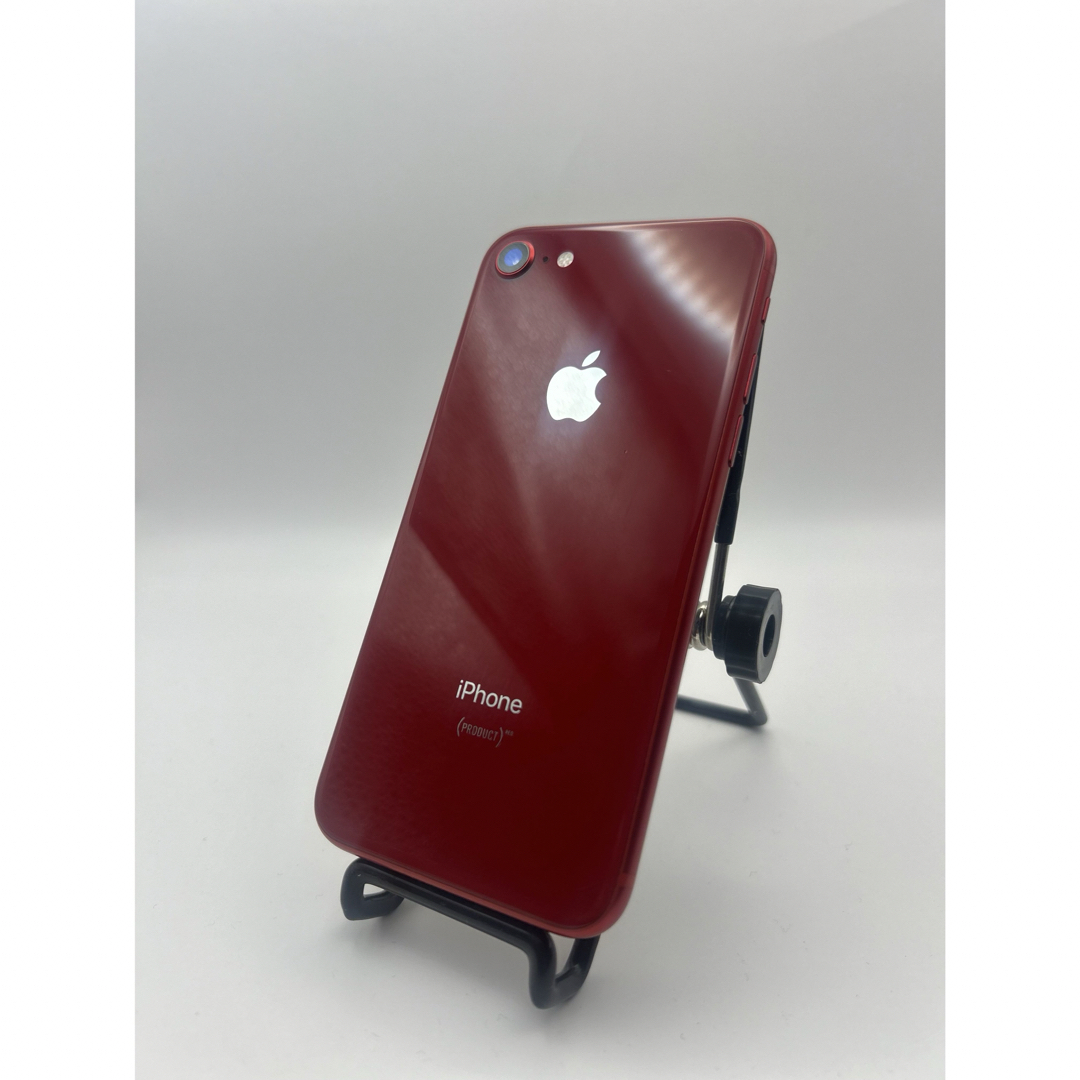 iPhone(アイフォーン)のiPhone8 256GB simフリー プロダクトレッドproduct RED スマホ/家電/カメラのスマートフォン/携帯電話(スマートフォン本体)の商品写真