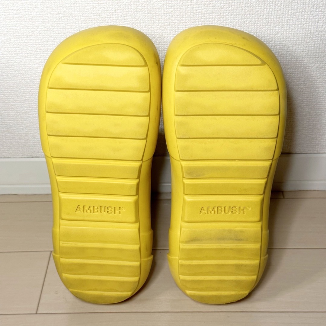 AMBUSH(アンブッシュ)のAMBUSH 2022SS ラバーブーツ イエロー メンズの靴/シューズ(長靴/レインシューズ)の商品写真