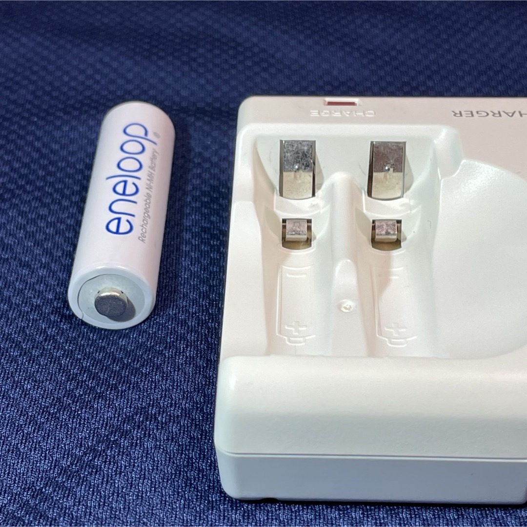 SANYO(サンヨー)のSANYO  急速充電器　NC-MDR02   エネループ　単3形　1本付き スマホ/家電/カメラの生活家電(その他)の商品写真