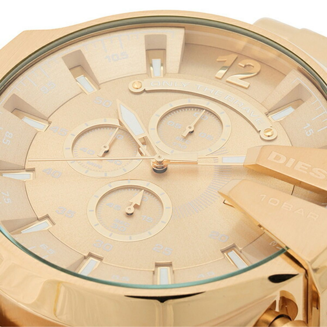 DIESEL(ディーゼル)の【DIESEL/ディーゼル】腕時計 ゴールド アナログ 人気 メンズの時計(腕時計(アナログ))の商品写真