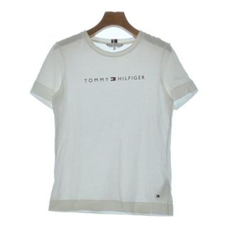 トミーヒルフィガー(TOMMY HILFIGER)のTOMMY HILFIGER トミーヒルフィガー Tシャツ・カットソー XS 白 【古着】【中古】(カットソー(半袖/袖なし))