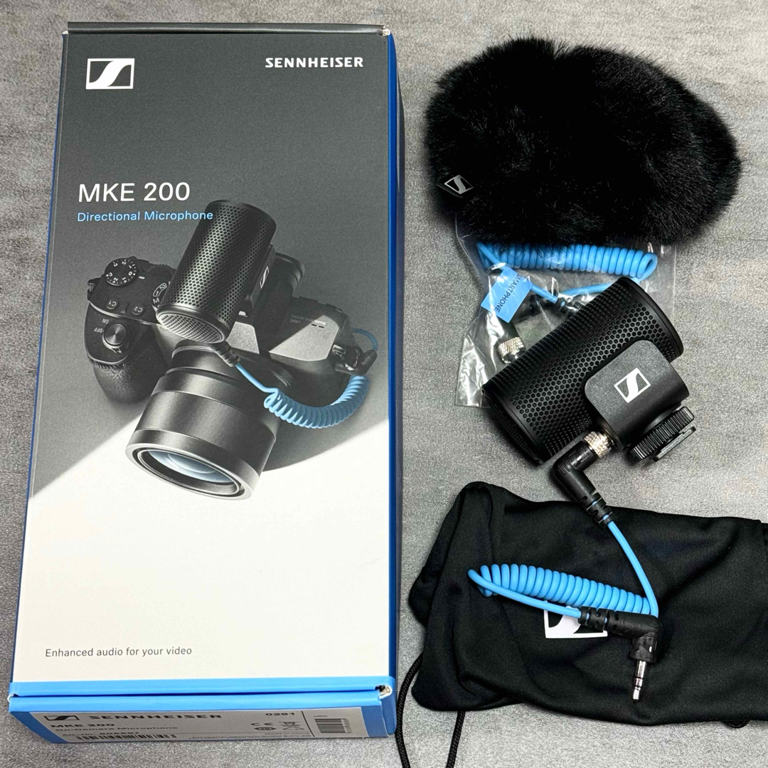 SENNHEISER(ゼンハイザー)のSENNHEISER(ゼンハイザー) MKE 200 ショットガンマイク 楽器のレコーディング/PA機器(マイク)の商品写真