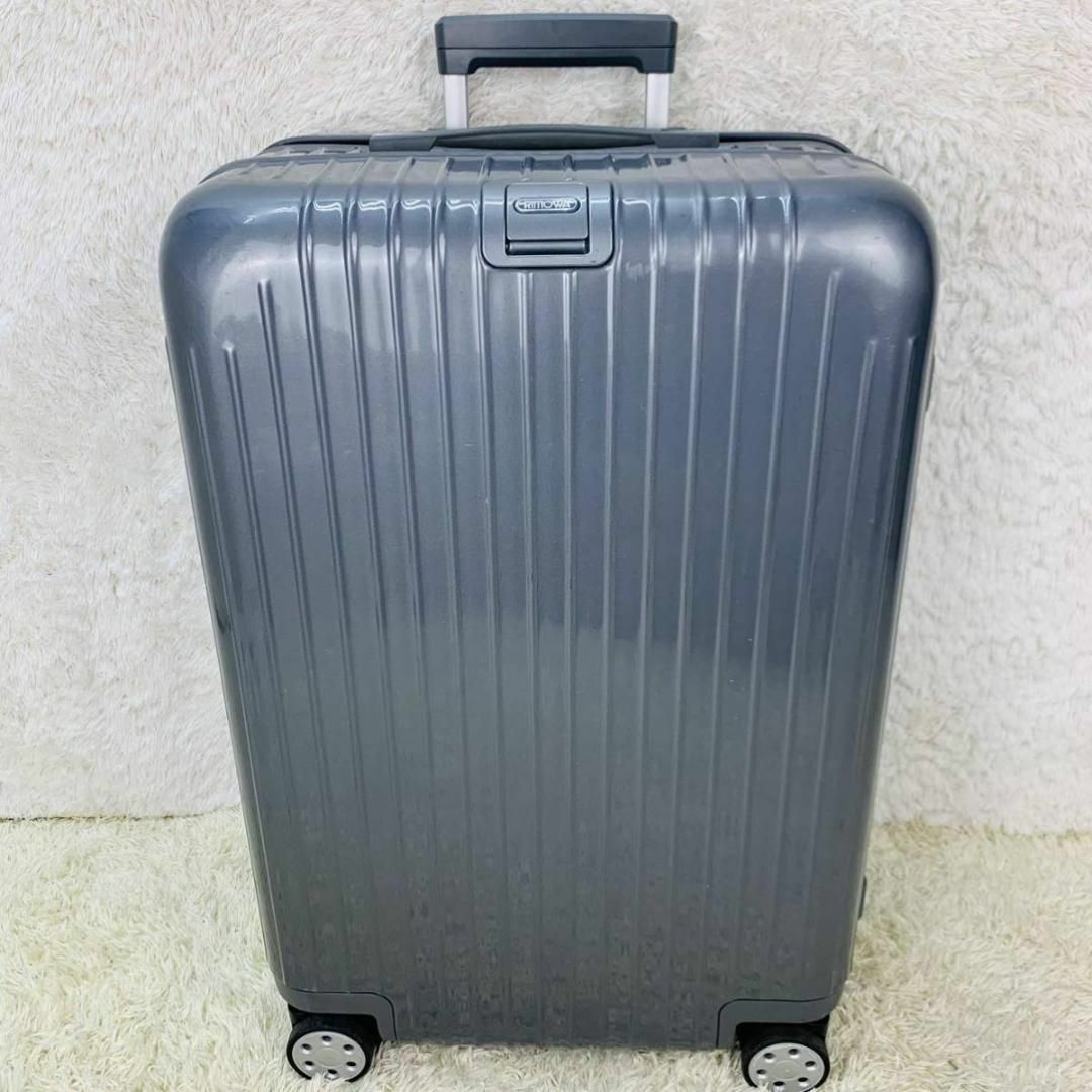 RIMOWA(リモワ)の極美品✨リモワ サルサデラックス スリースーター 85L 4輪 TSA グレー メンズのバッグ(トラベルバッグ/スーツケース)の商品写真