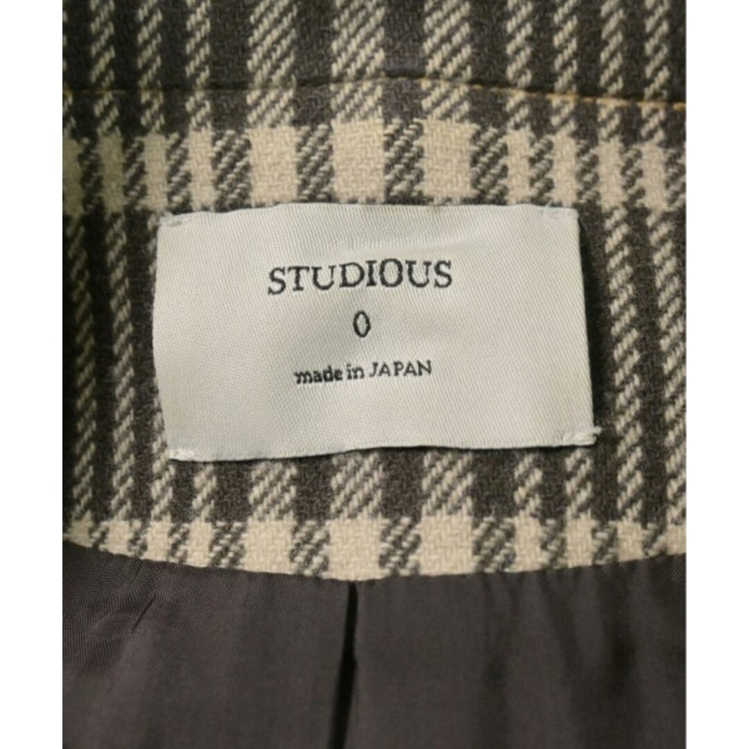 STUDIOUS(ステュディオス)のSTUDIOUS チェスターコート 0(XS位) 【古着】【中古】 レディースのジャケット/アウター(チェスターコート)の商品写真