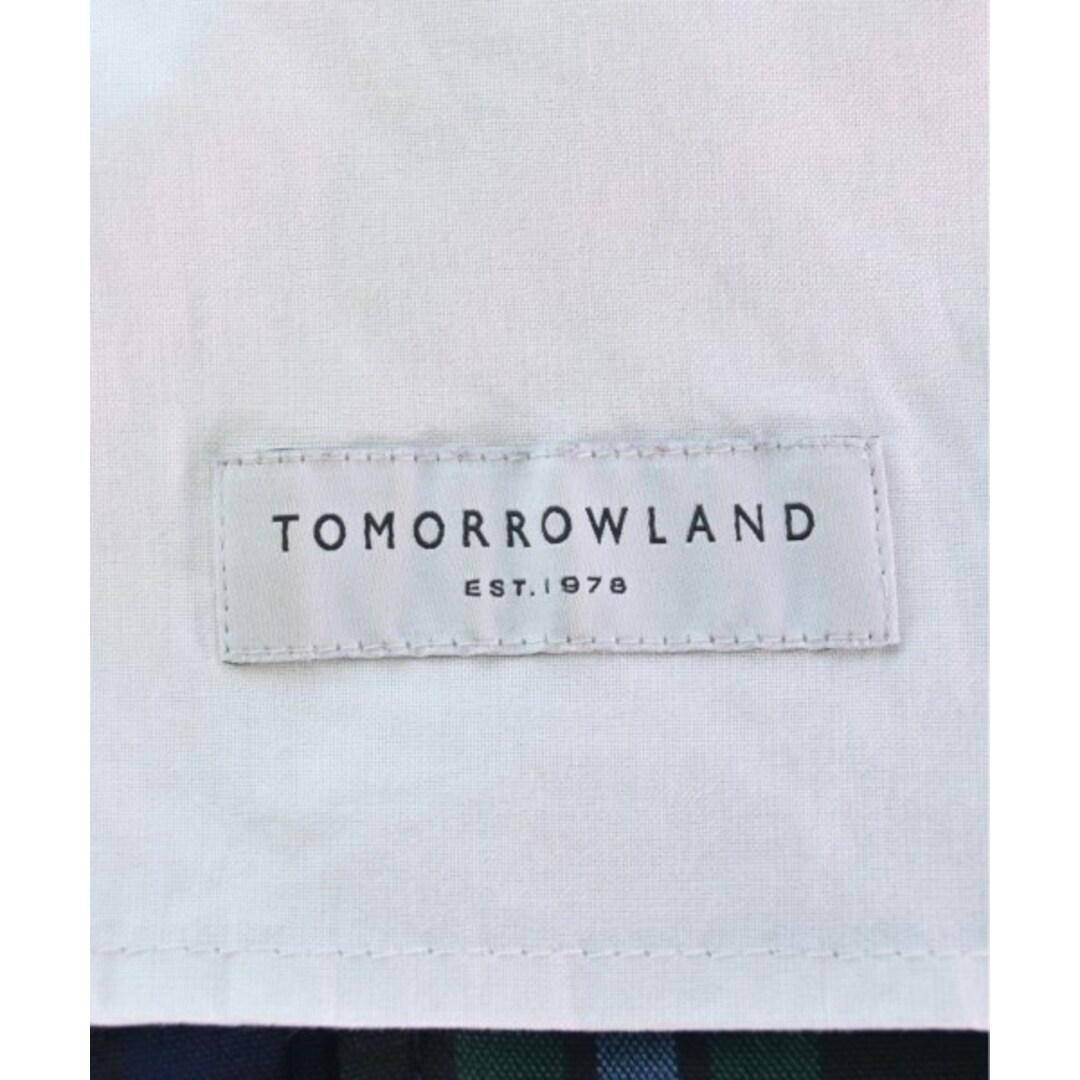 TOMORROWLAND(トゥモローランド)のTOMORROWLAND スラックス XS 紺x黒x緑等(チェック) 【古着】【中古】 メンズのパンツ(スラックス)の商品写真