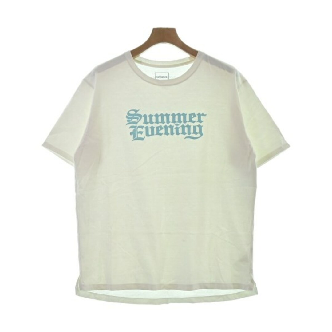 nonnative(ノンネイティブ)のnonnative ノンネイティヴ Tシャツ・カットソー 2(M位) 白 【古着】【中古】 メンズのトップス(Tシャツ/カットソー(半袖/袖なし))の商品写真