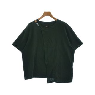 ノートエシロンス(note et silence)のnote et silence ノートエシロンス Tシャツ・カットソー F 深緑 【古着】【中古】(カットソー(半袖/袖なし))