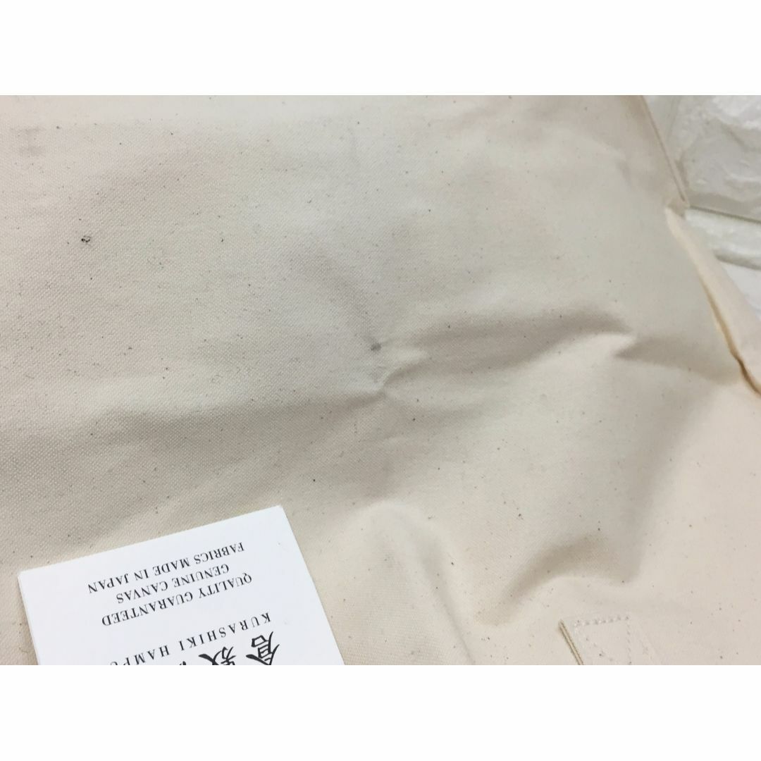 no19689 新品タグ付 倉敷帆布 日本製 キャンバス トート バッグ ☆ レディースのバッグ(トートバッグ)の商品写真